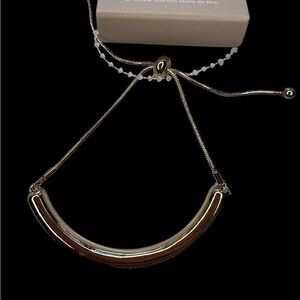 Gold Tone Bar Bracelet